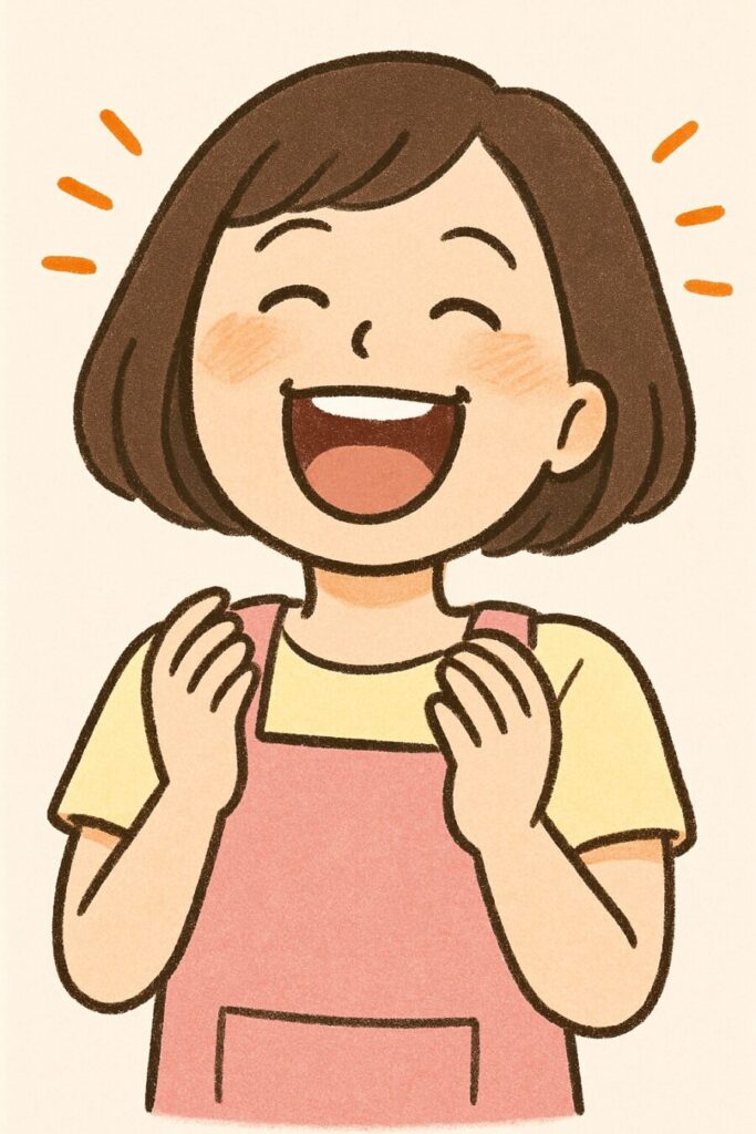 笑うくぅ